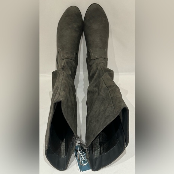 NEW Cliffs Francie Slouchy Faux Suede Knee-High Boots Size 8WIDE & WIDE CALF - Picture 7 of 11